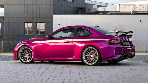 Злой розовый пони: 715-сильное купе Manhart MH2 GTR II на базе актуального BMW M2
